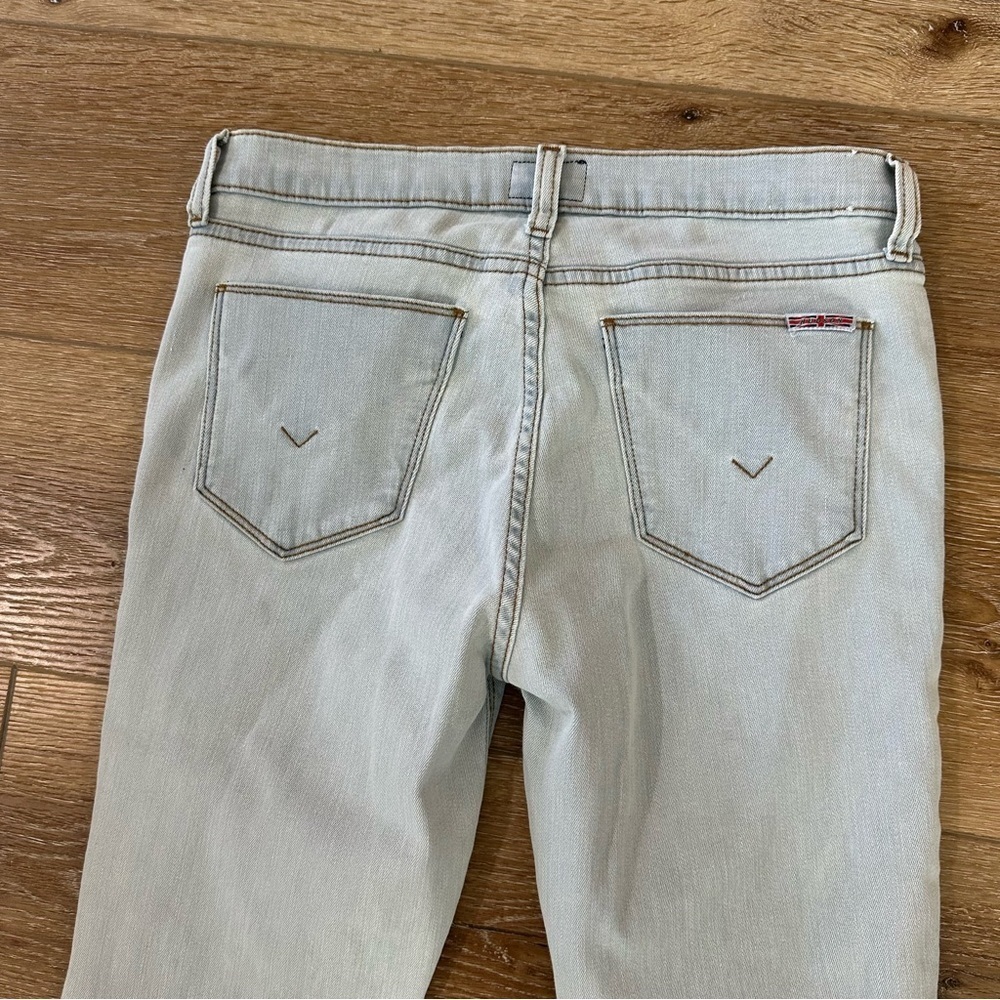 Hudson Women’s Krista Super Skinny Light Wash Denim High Rise Jeans Sz 28 GUC - Picture 10 of 11